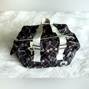 Harajuku Lovers by Gwen Stefani shoulder bag safety pin print